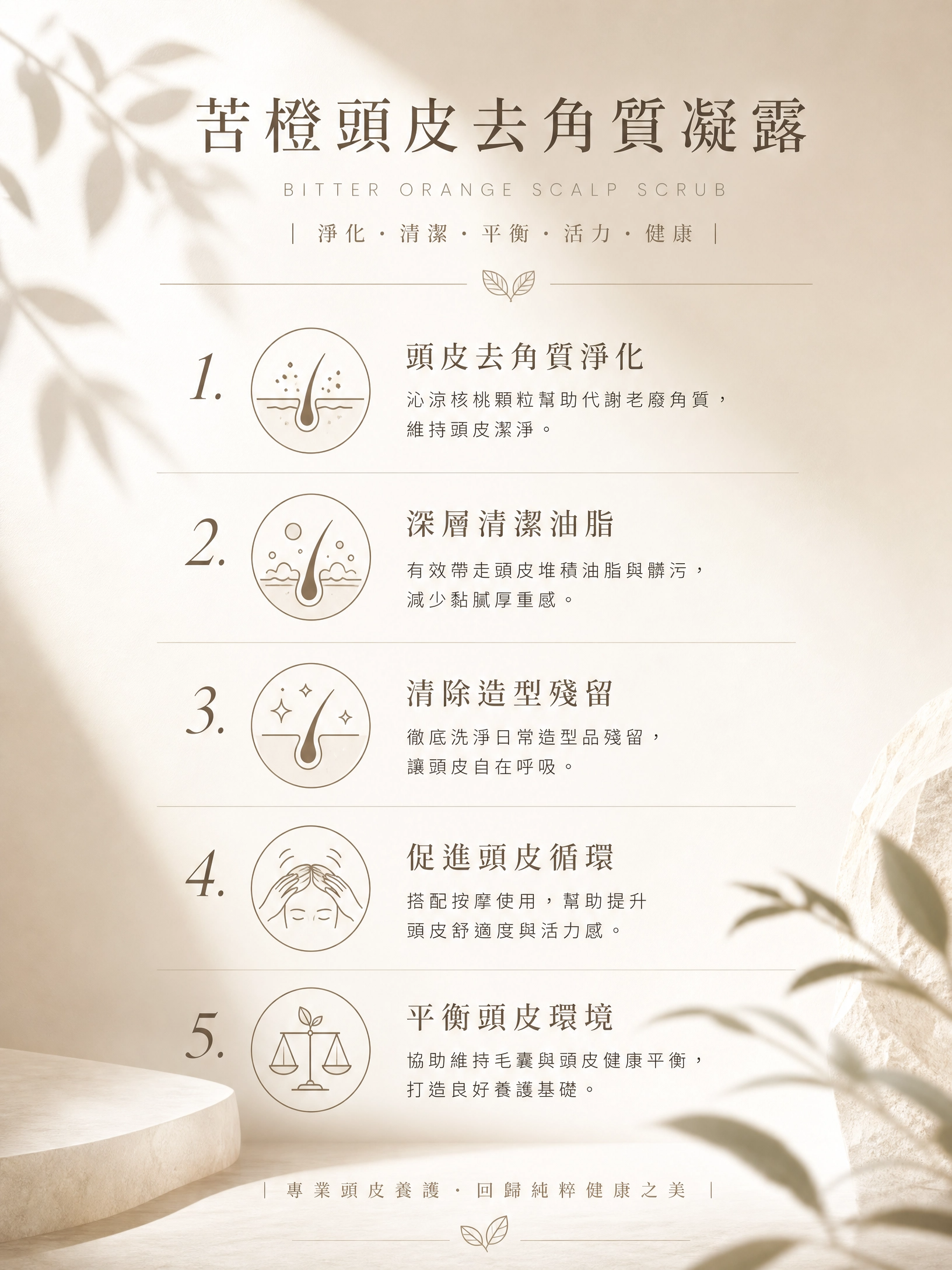 苦橙頭皮去角質凝露200ml