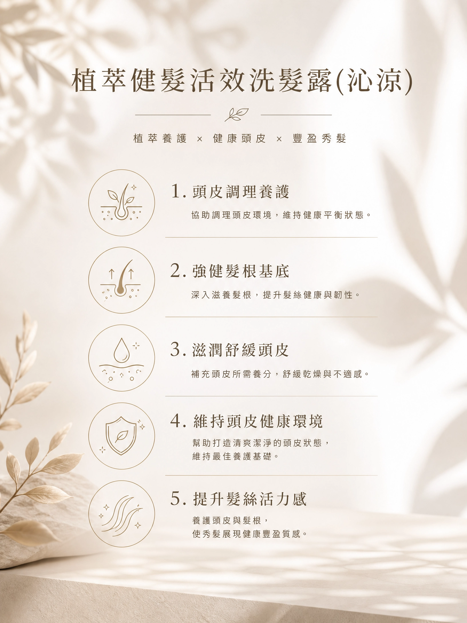 植萃健髮活效洗髮露(沁涼)700ml